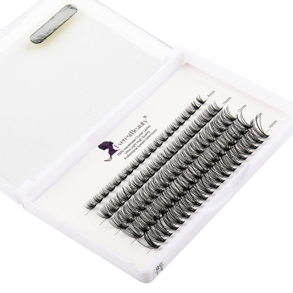 Individual Lashes Cluster Lashes Extension C/D Curl 0.07mm 10D/20D/30D/40D