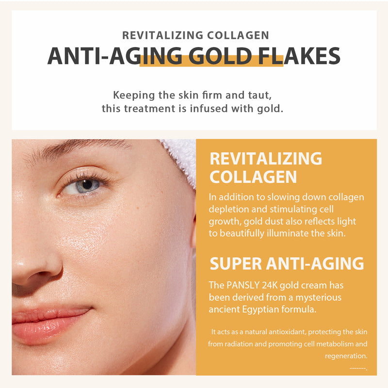 24K GOLD WRINKLE REPAIR ANTI AGING TIGHTENS AND INCREASE SKIN ELASTICITY