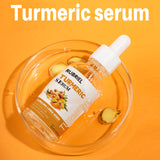 Brightening Turmeric Face Serum Clear Skin Acne Dark Spots Whitening Nourishing