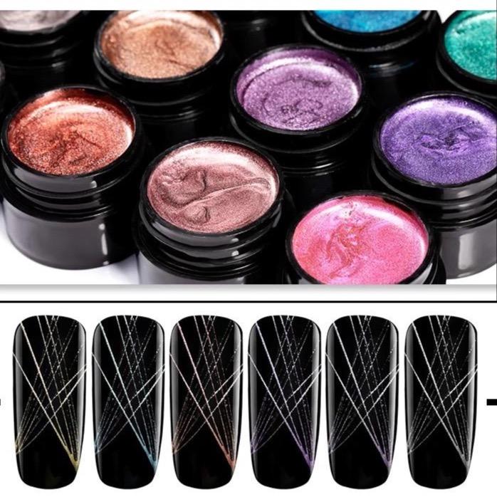 5ml Spider UV Gel Polish Nail Art Pull Line Gel Thick Elastic Paint -09