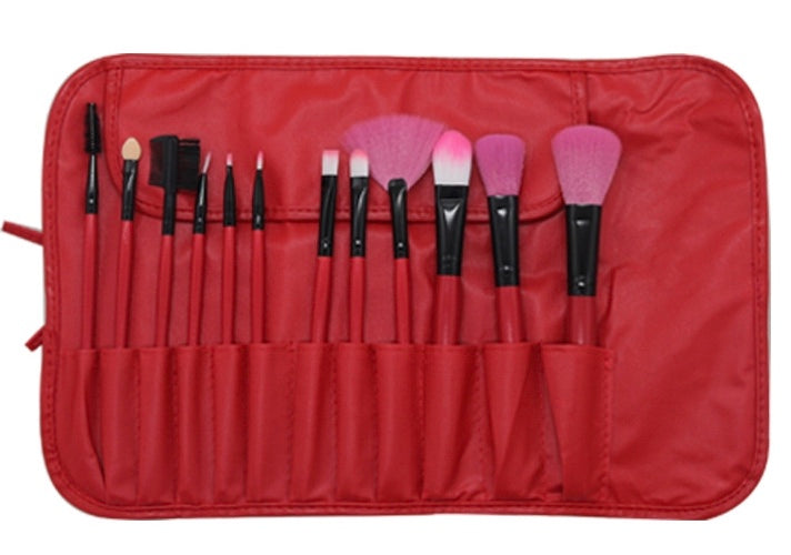 Professional Make Up Brushes 12 Piece Cosmetic Brush Set Eyeshadow Blusher Sets