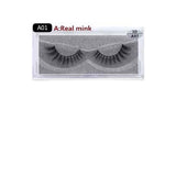 3D Mink Natural Thick False Fake Eyelashes handmade Lashes Makeup Extension