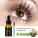 Eyelash Growth Essential Oil Nourish Hair Essential Oil Natural Castor Oil Calm Prevent Skin Aging Organic Essential Oil