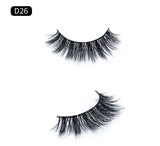 Luxury 3D Mink Natural Thick Fake Eyelashes handmade Lashes Makeup Extention