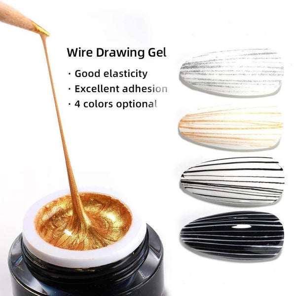 5ml Spider UV Gel Polish Nail Art Pull Line Gel Thick Elastic Paint -03