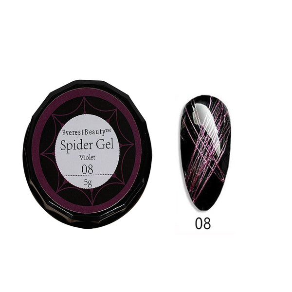 5ml Spider UV Gel Polish Nail Art Pull Line Gel Thick Elastic Paint -08