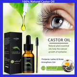 Eyelash Growth Essential Oil Nourish Hair Essential Oil Natural Castor Oil Calm Prevent Skin Aging Organic Essential Oil