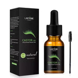 Eyelash Growth Essential Oil Nourish Hair Essential Oil Natural Castor Oil Calm Prevent Skin Aging Organic Essential Oil