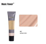 Music FlowerⓇ Foundation Concealer Full Coverage Makeup Matte Brighten