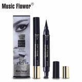 Black Winged Eyeliner Stamp EyeLiner Pencil Liquid Pen,Vamp,Cat Eye Music flower