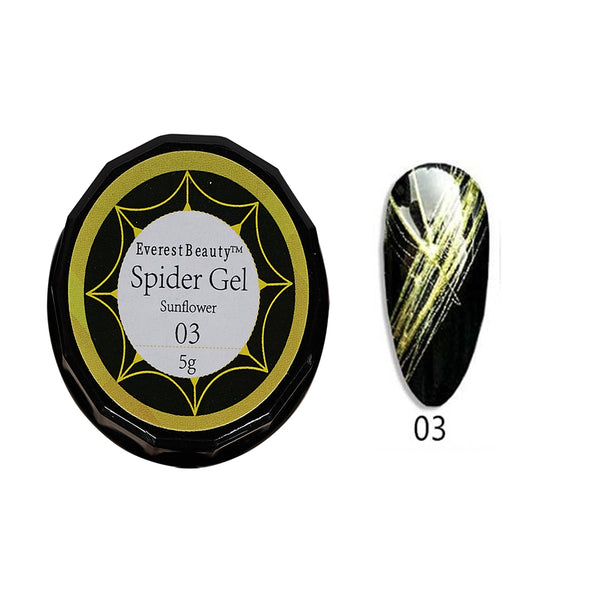 5ml Spider UV Gel Polish Nail Art Pull Line Gel Thick Elastic Paint -03