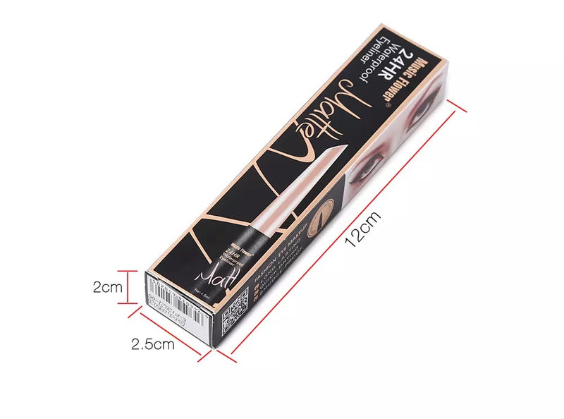 Eyeliner Waterproof 24 Hours Black Liquid Eye Liner Pencil Pen Make Up Beauty