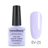 Professional UV LED Nail Gel Polish Soak off Varnish Base Top Color Coat 8ml