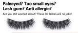 NEW 5Pair 3D Mink False Eyelashes Wispy Cross Long Thick Soft Fake Eye Lashes