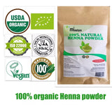 Pure Henna Natural Hair Colour Powder/ USD Organic/ISO22000