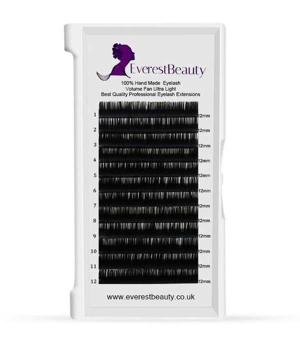 Russian Volume Auto Flourishing Lashes  0.10 Mink Eyelash Extensions CURL DD