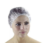 Disposable Shower Cap Bathing Elastic Clear Hair Care Protector Caps